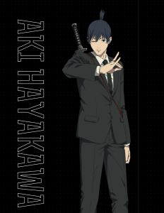 アニメ「チェーンソーマン」の早川アキのイメージ映像。